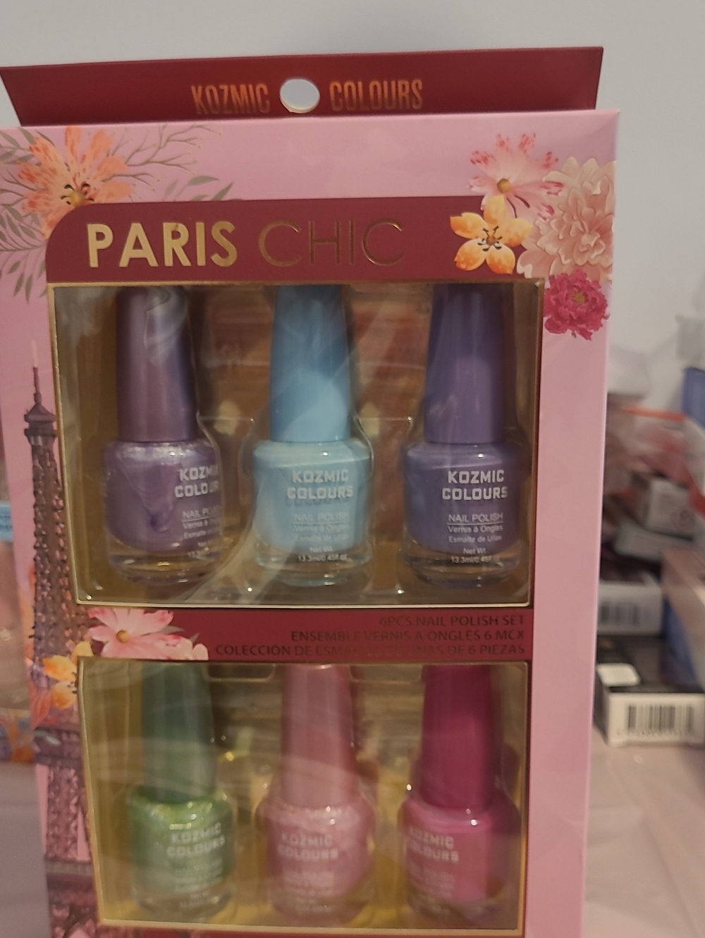 Paris Chic Set Of 6 Nail Polishes